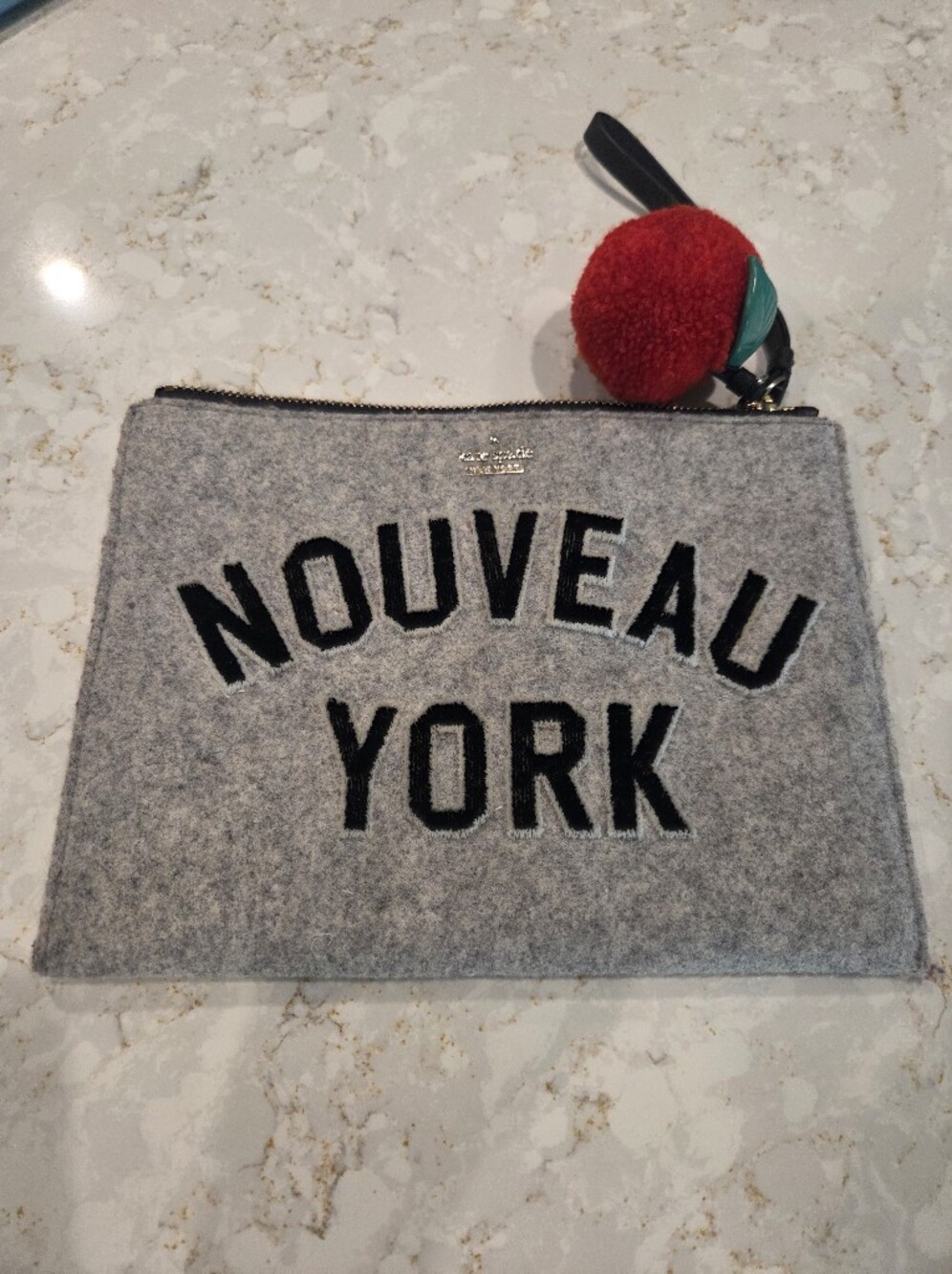 Kate Spade Nouveau York Bella Medium Zip Pouch/Clutch